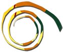 Spiral ArtCar Magnets - 2 pack, medium