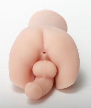 Butt Banger Ass w/ Penis & Balls~ Anal Male Masturbator