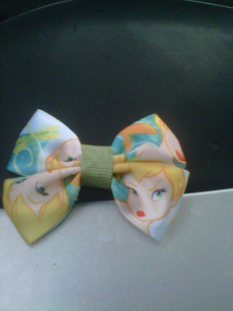 HANDMADE BOW TINKER BELL DISNEY2for $2.50