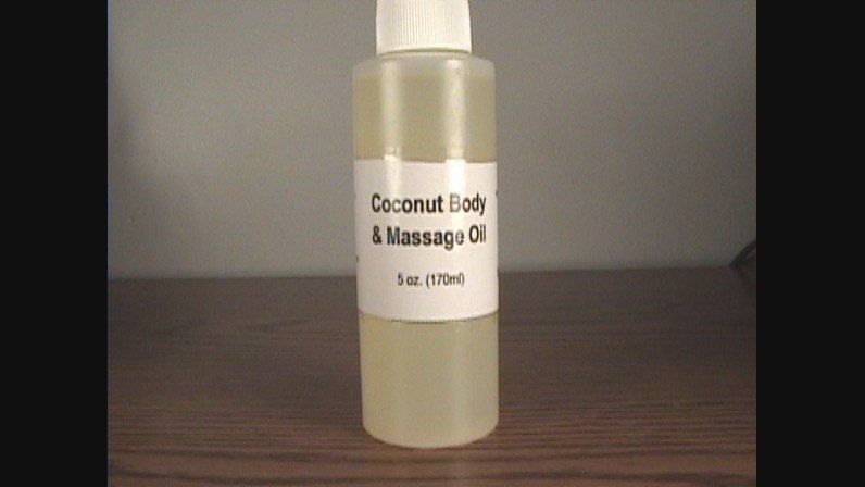 Coconut Body And Massage Oil- 5 oz.