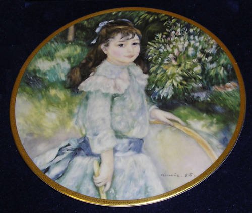 Pickard China Renoir "Girl With a Hoop" August Renoir