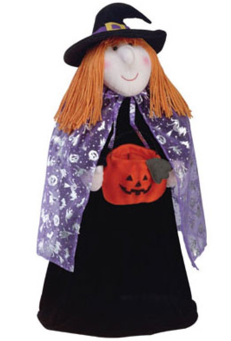 Door greeter Witch doll halloween folk art cooky NEW