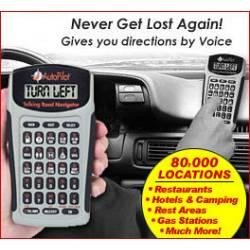 Auto Pilot Talking Road Navigator In Mail Order Box