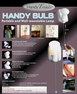 Stick-on Handy Bulb