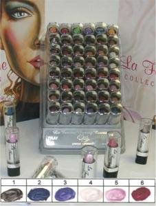 La Femme Silver Cap Lipstick Tray #1