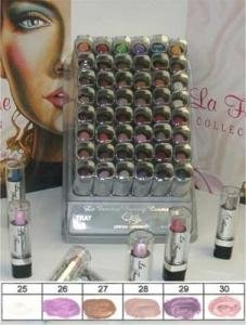 La Femme Silver Cap Lipstick Tray #5