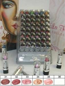 La Femme Silver Cap Lipstick Tray #6