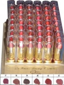 La Femme Gold Cap Lipstick Tray 7