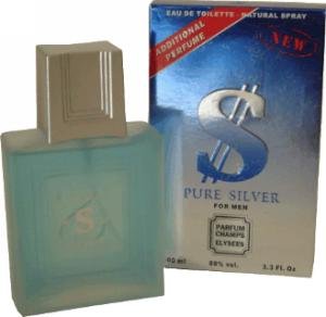 $ Pure Silver 100ml Mens Perfume