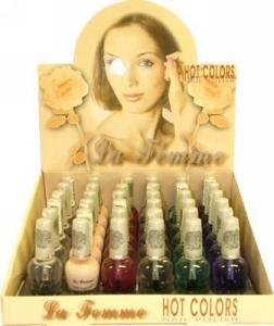La Femme Hot Color Nail Polish Tray #2