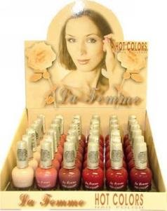 La Femme Hot Color Nail Polish Tray #4