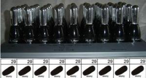 La Femme Nail Polish Tray Black