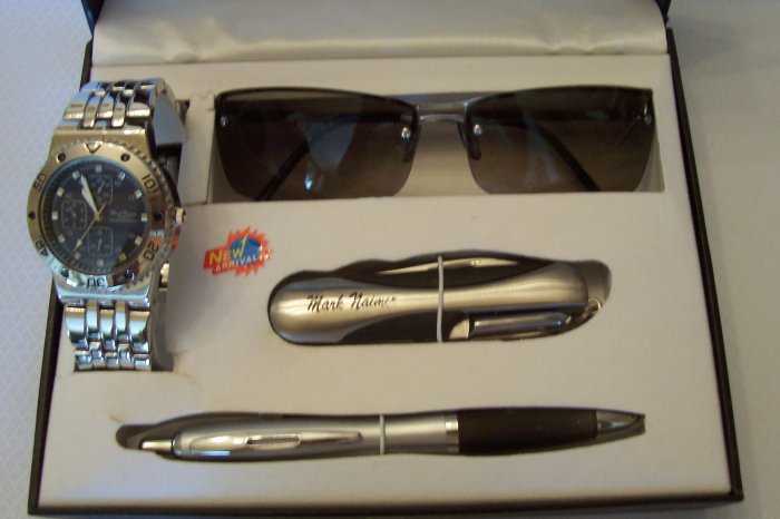 Men gift set watch 4pcs
