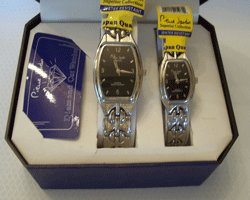 Pierre Jardin His & Her Quartz Watch Gift Set