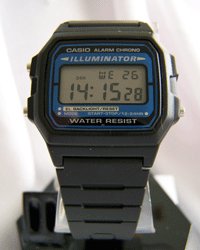 Casio Men's Black Digital Illuminator Watch