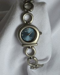 Women's Silver Tone Bracelet Watch