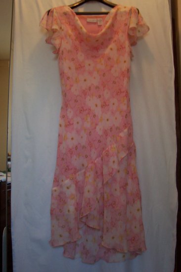 Silk Dress By Jaclyn Smith Classics 100% Silk