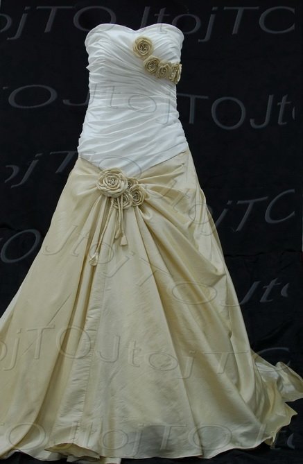 Sweet heart A-line Evening Dress-CH0054