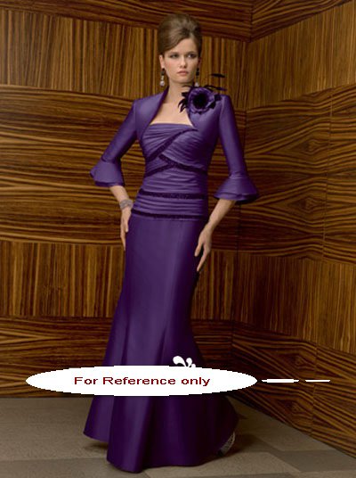 Strapless mermaid evening suit-6221