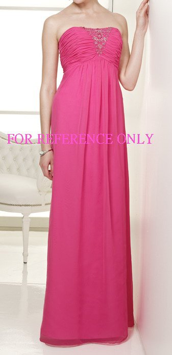 Strapless empire evening dress-ED144