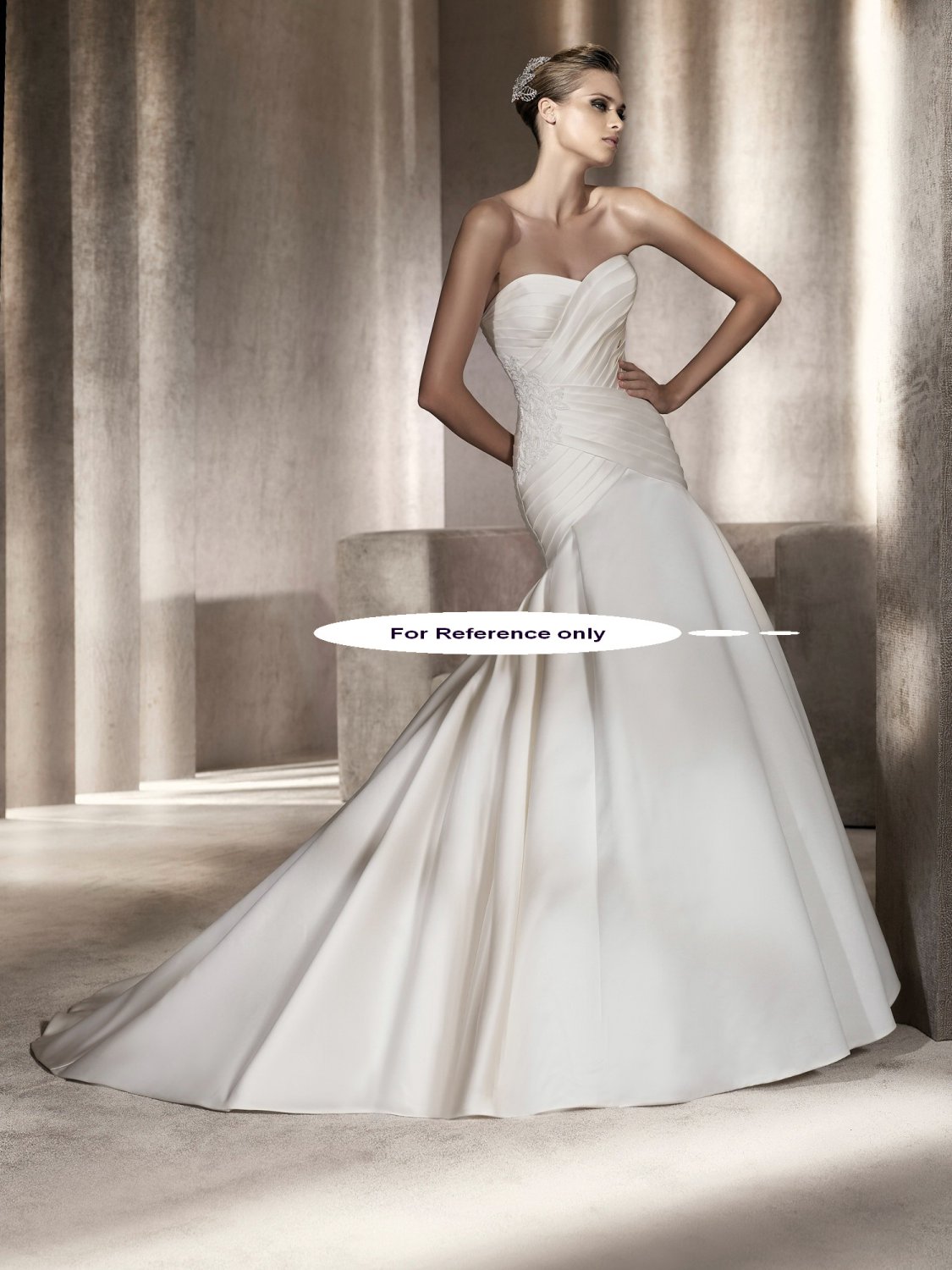 Sweet heart mermaid wedding gown-Pineda
