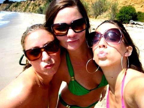 Girls at the Beach
