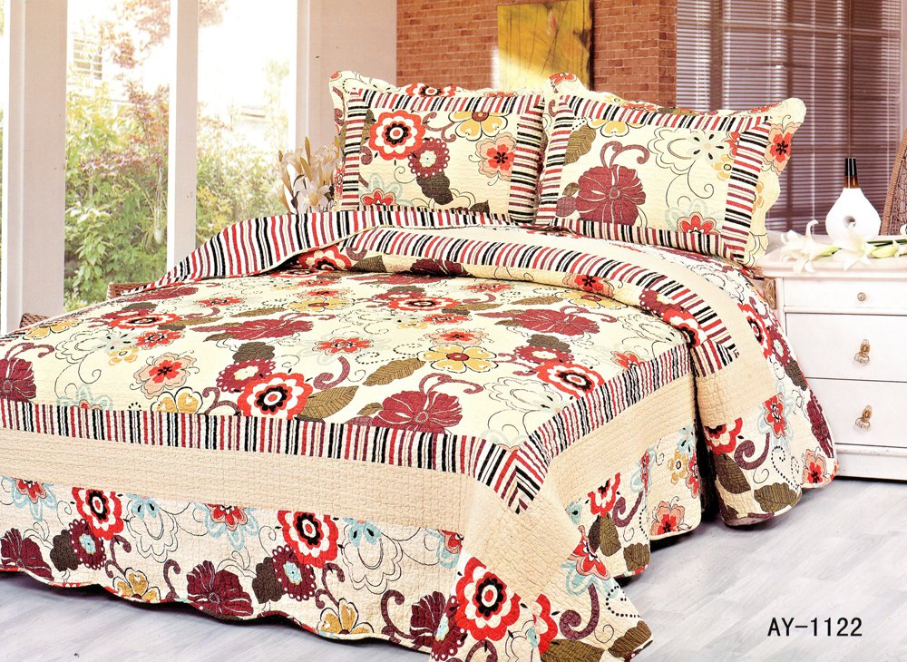4pcs floral bedding set AY-1122