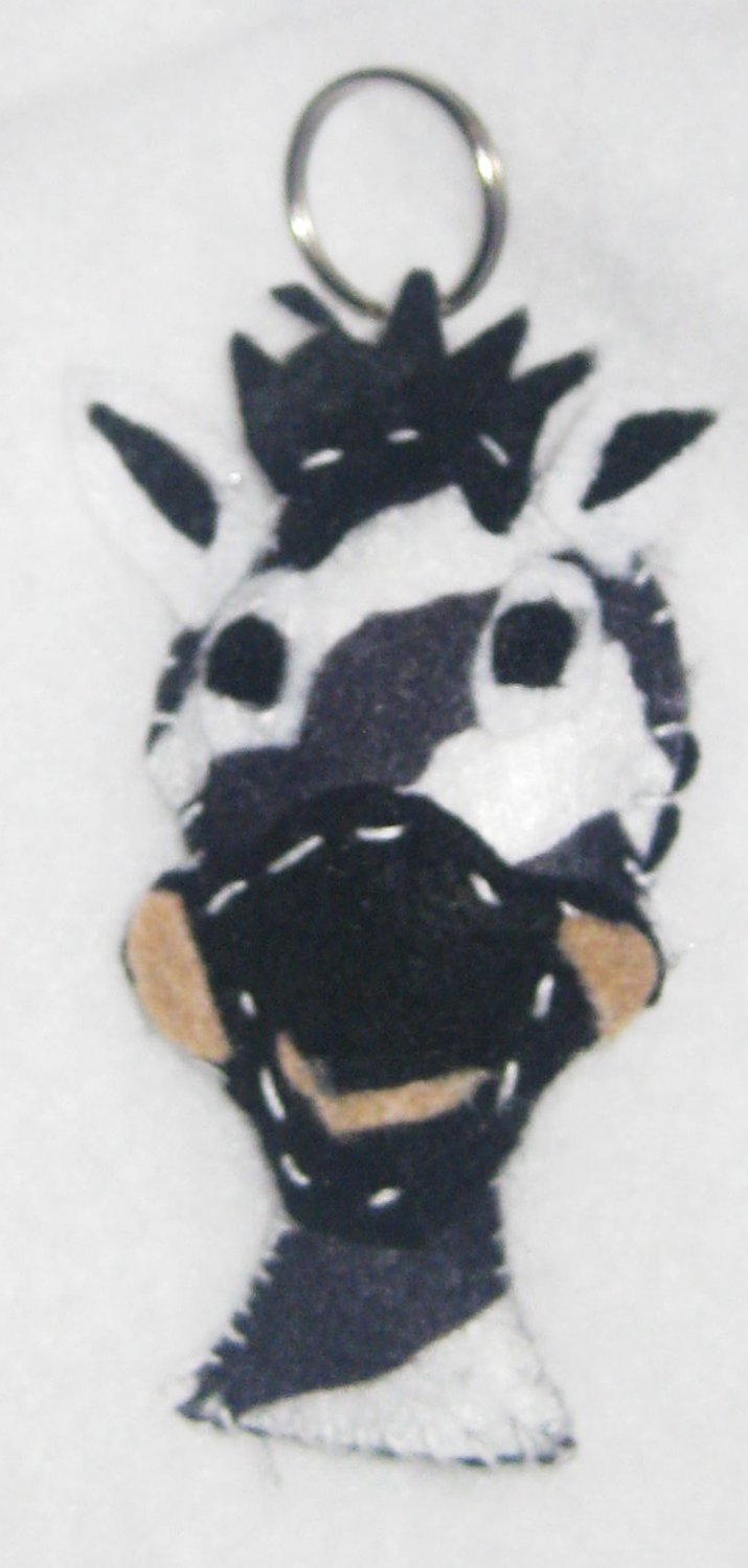 zebra key chain