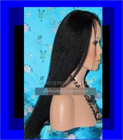 18" KINKY LACE WIG