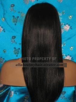 20" STRAIGHT LACE WIG