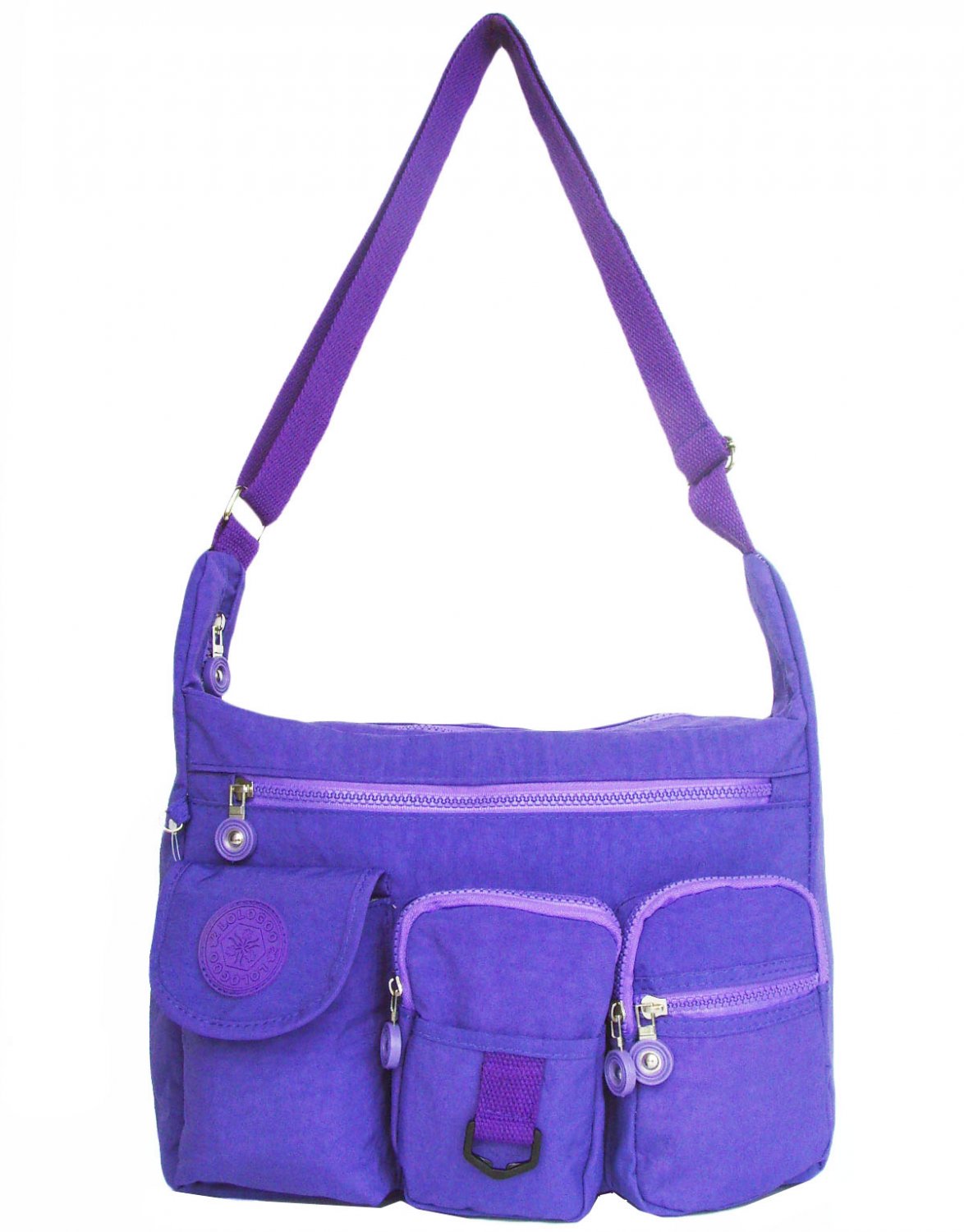 HONG YE Pure Stripe Slouch Bag,sku:hb75blue1