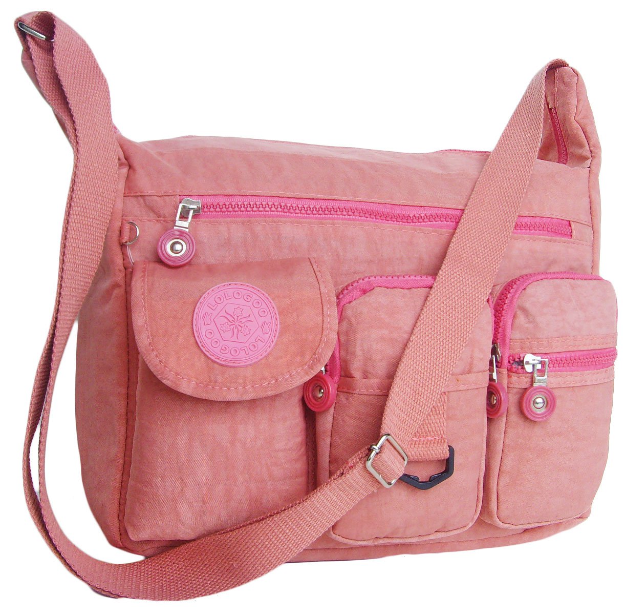 HONG YE Pure Stripe Slouch Bag,sku:hb75orange2
