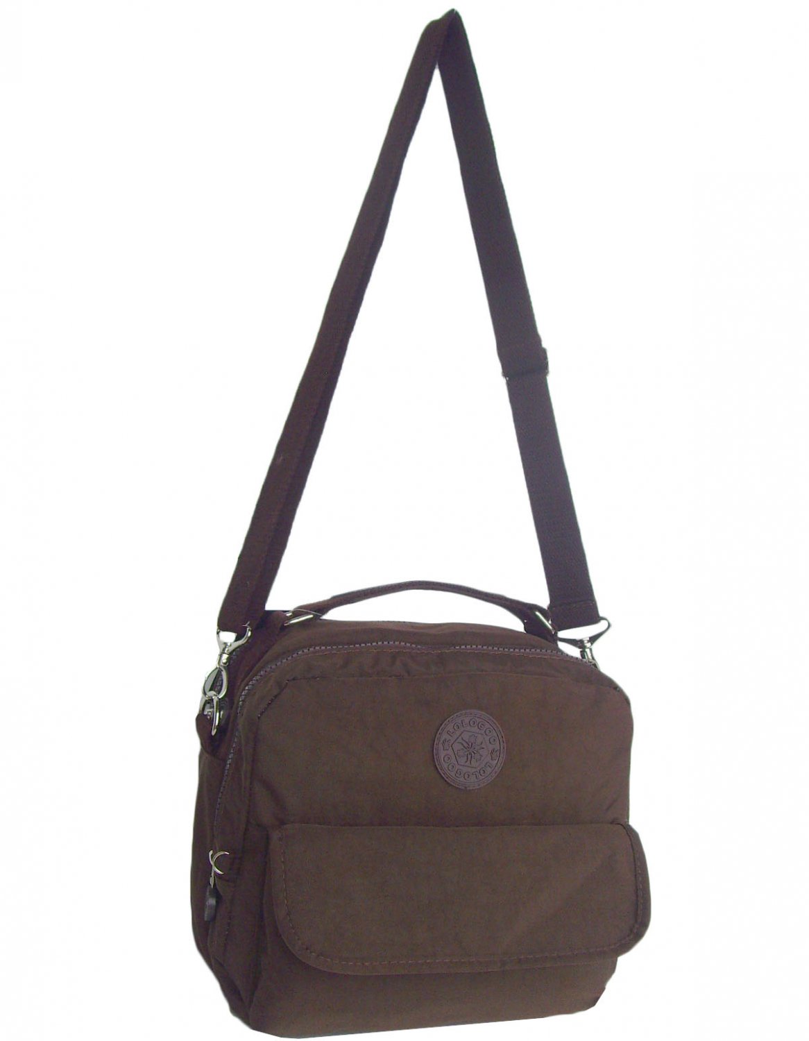 HONG YE Pure Stripe Slouch Bag,sku:hb76brown5