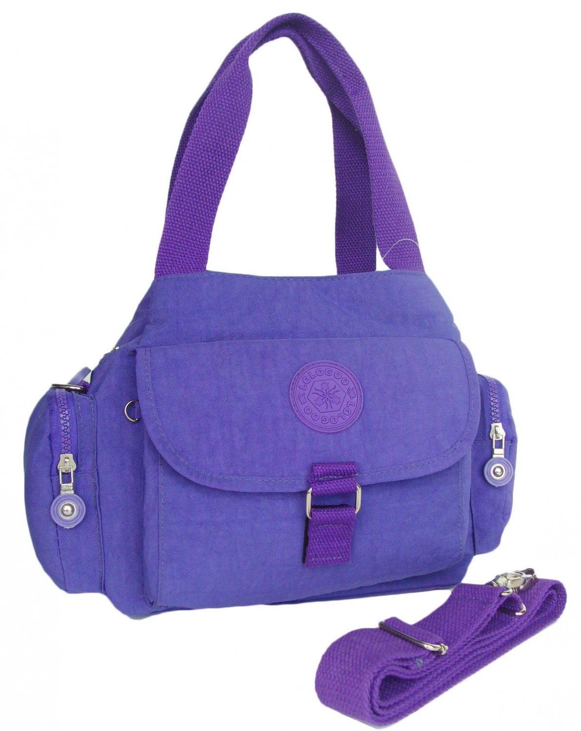 HONG YE Pure Stripe Slouch Bag,sku:hb77blue4
