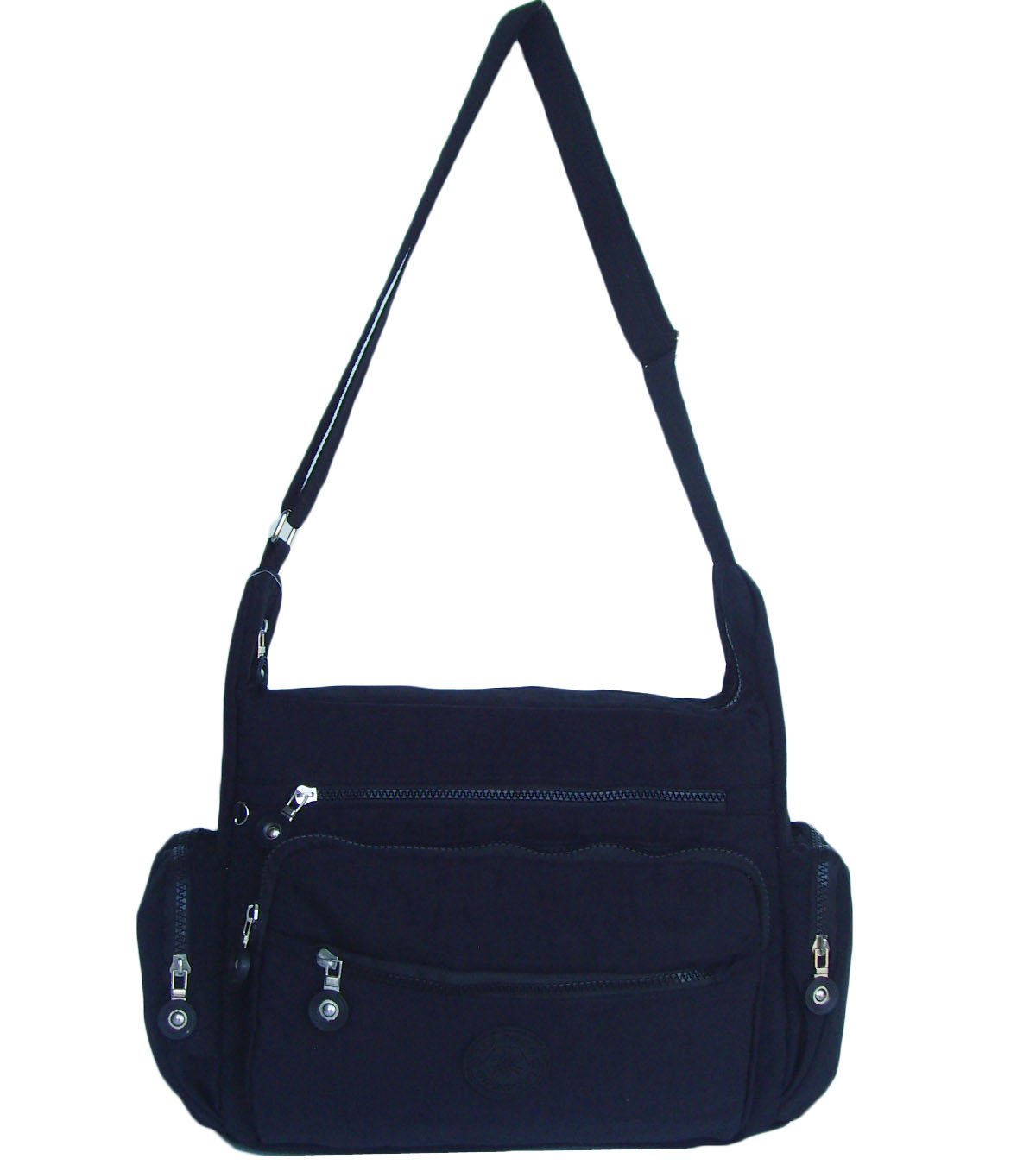 HONG YE Pure Stripe Slouch Bag,sku:hb78black5