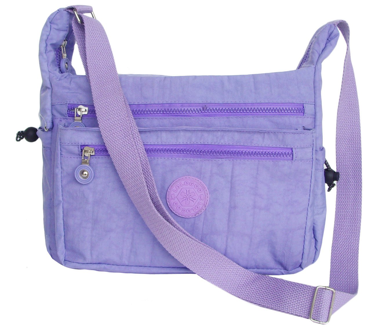 HONG YE Pure Stripe Slouch Bag,sku:hb80purple3