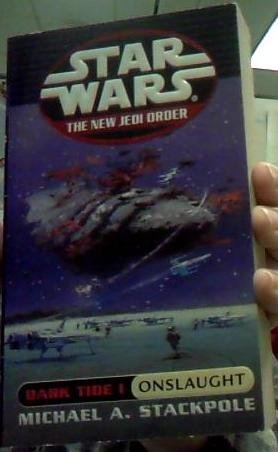 Star Wars paperback book Onslaught by Michael A. Stackpole