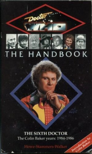 The sixth Doctor Who Handbook paperback