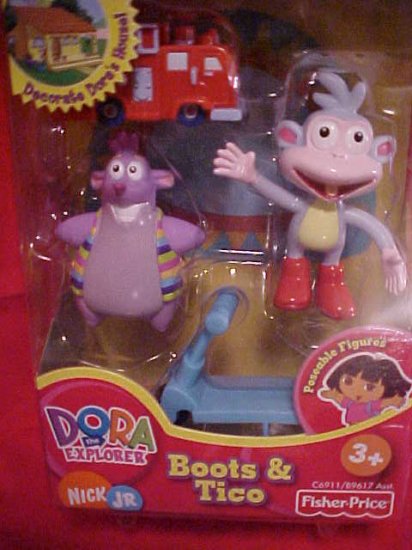 Dora The Explorer BOOTS Talking House Figure NIP