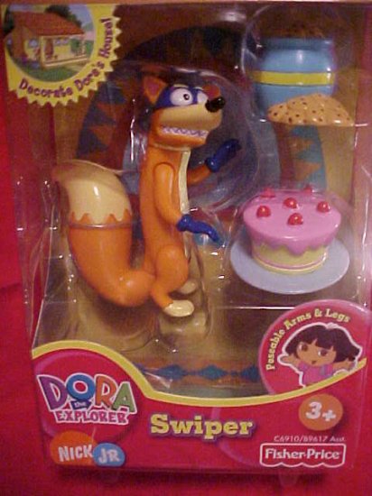 Dora the Explorer *SWIPER* Talking House Figure NIP