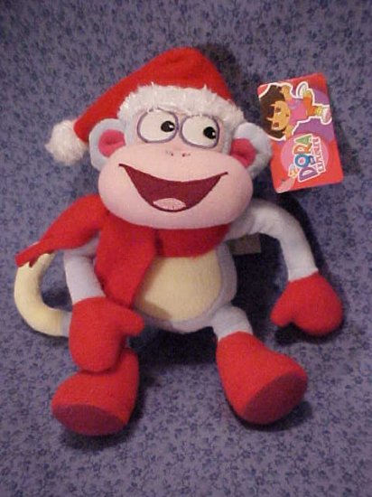 Dora The Explorer BOOTS Holiday Plush Gund Doll NWT
