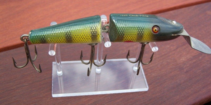 Custom Jointed Creek Chub Pikie Display Stand
