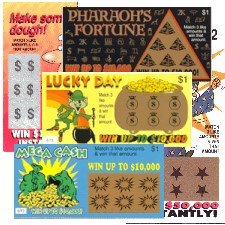 Gag Scratch Lotto Ticket