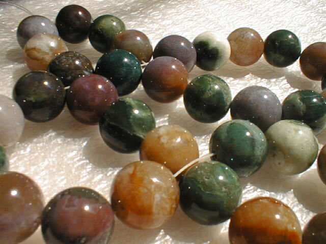 12mm natural colorful jade beads necklace