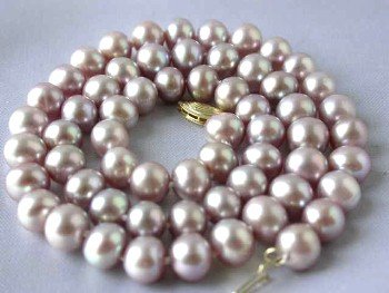 14K 17"" lavender FW pearl necklace