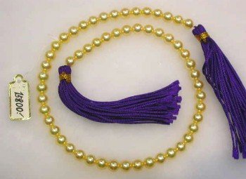 RARE $2000 8mm AKOYA golden pearl &14k clasp