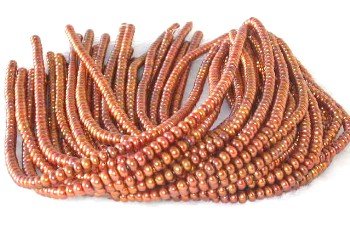 wholesale 16"" 6-7mm maroon pearl necklace strings