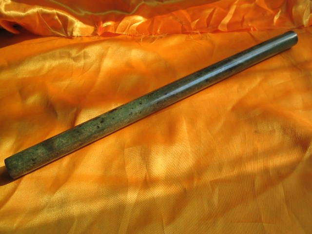 Culture South Chinese green Jade flute