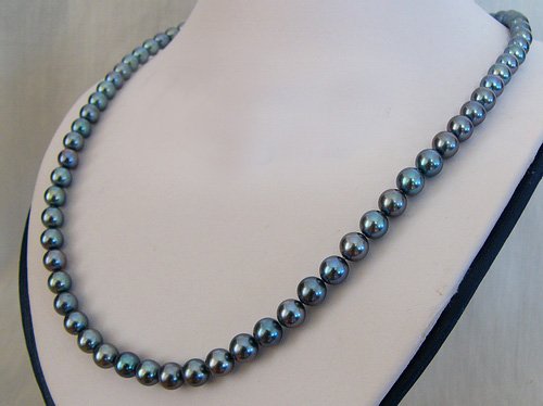 20'' GENUINE AKOYA PEARL NECKLACE 14KG