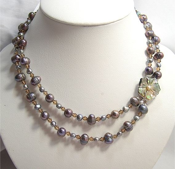 BAROQUE 8-11MM Genuine Cultured Pearl Necklace